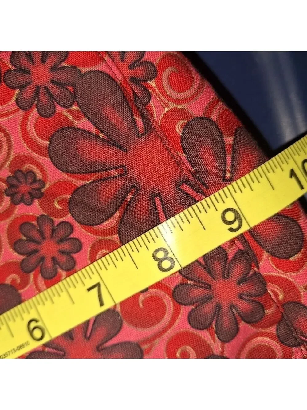 Handmade vibrant red